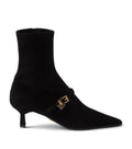 Prada Suede Stretch Heeled Boots 55