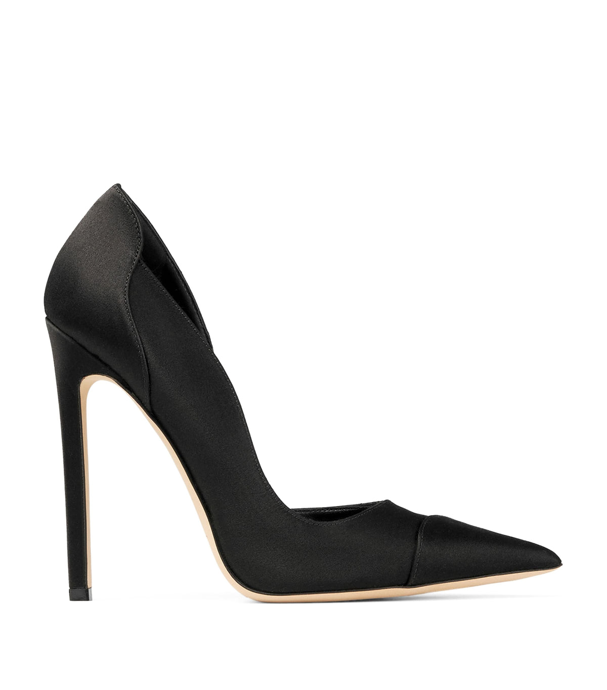 Jimmy Choo Brigitte 120 Satin Pumps