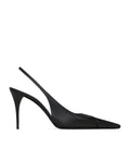 Saint Laurent Patent Leather Babylone Slingback Pumps 90
