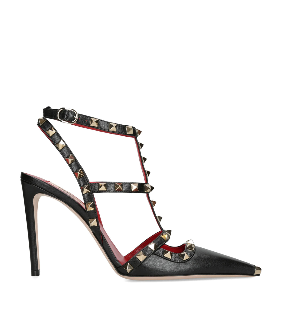 Valentino Garavani Leather Rockstud Pumps 100