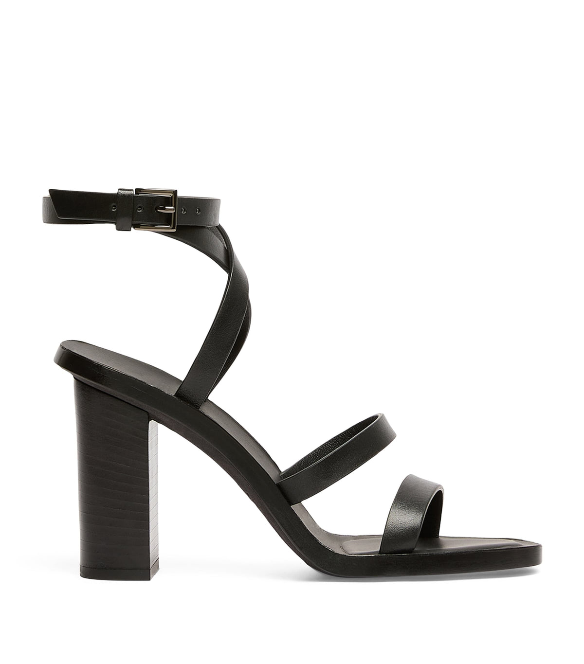 Max Mara Leather Heeled Sandals 90