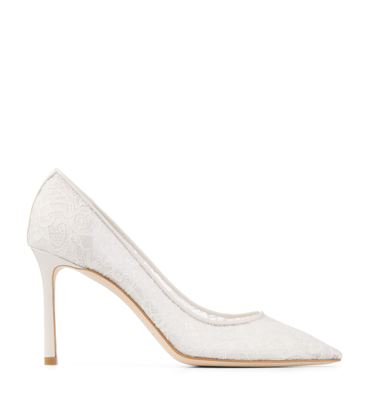 Jimmy Choo Romy 85 Lace Pumps
