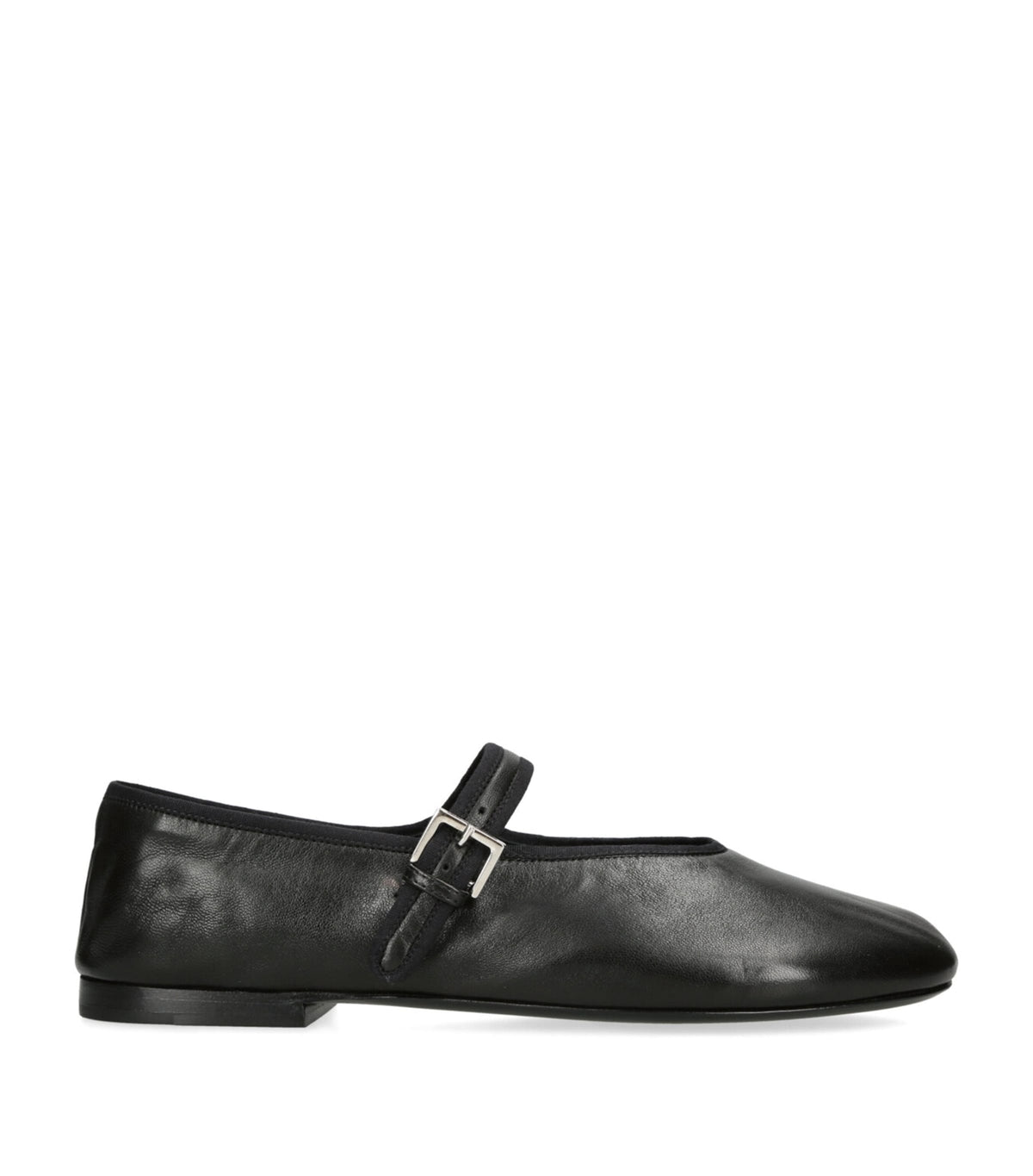 The Row Boheme Leather Mary Jane Flats