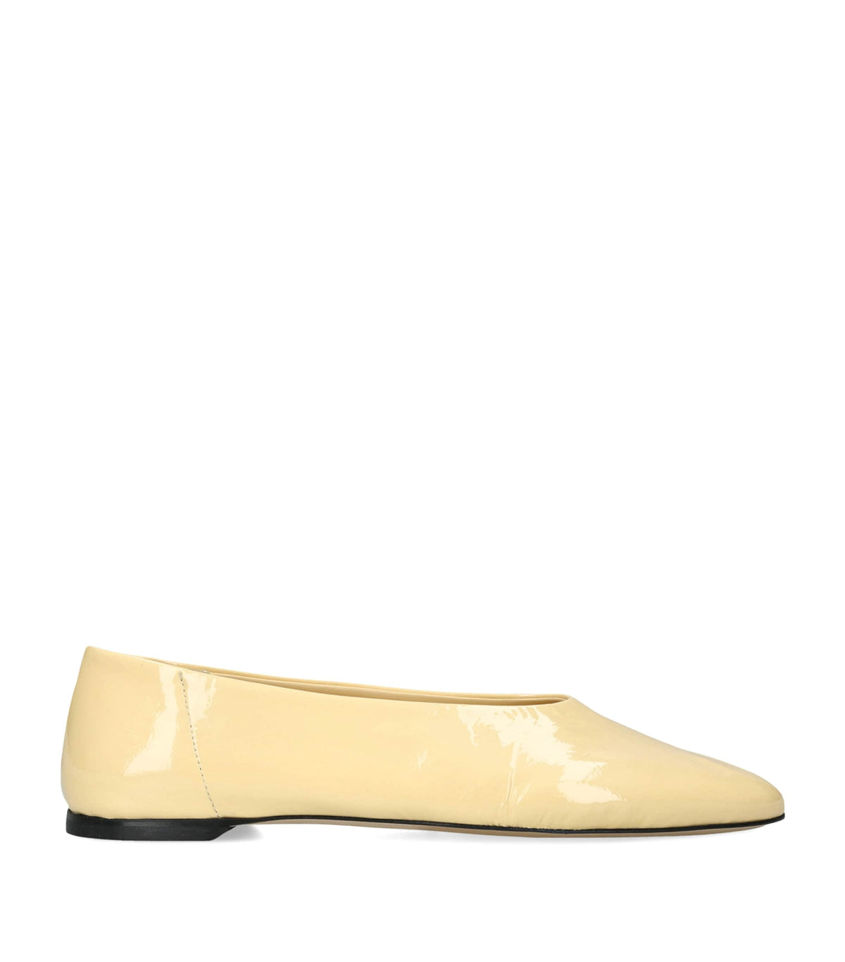 Toteme Patent Leather Slip Ballet Flats