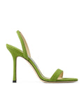 Jimmy Choo Jenn 100 Suede Heeled Sandals