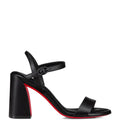 Christian Louboutin Miss Jane Nappa Leather Heeled Sandals 85