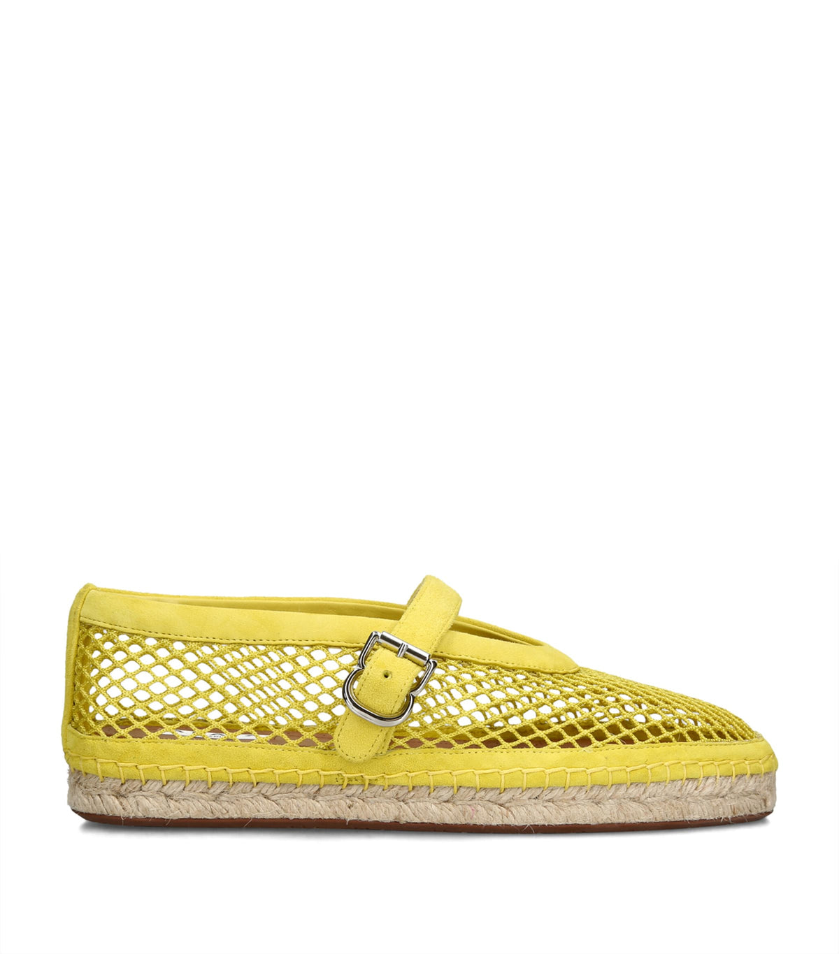 Alaïa Suede Mesh Espadrilles