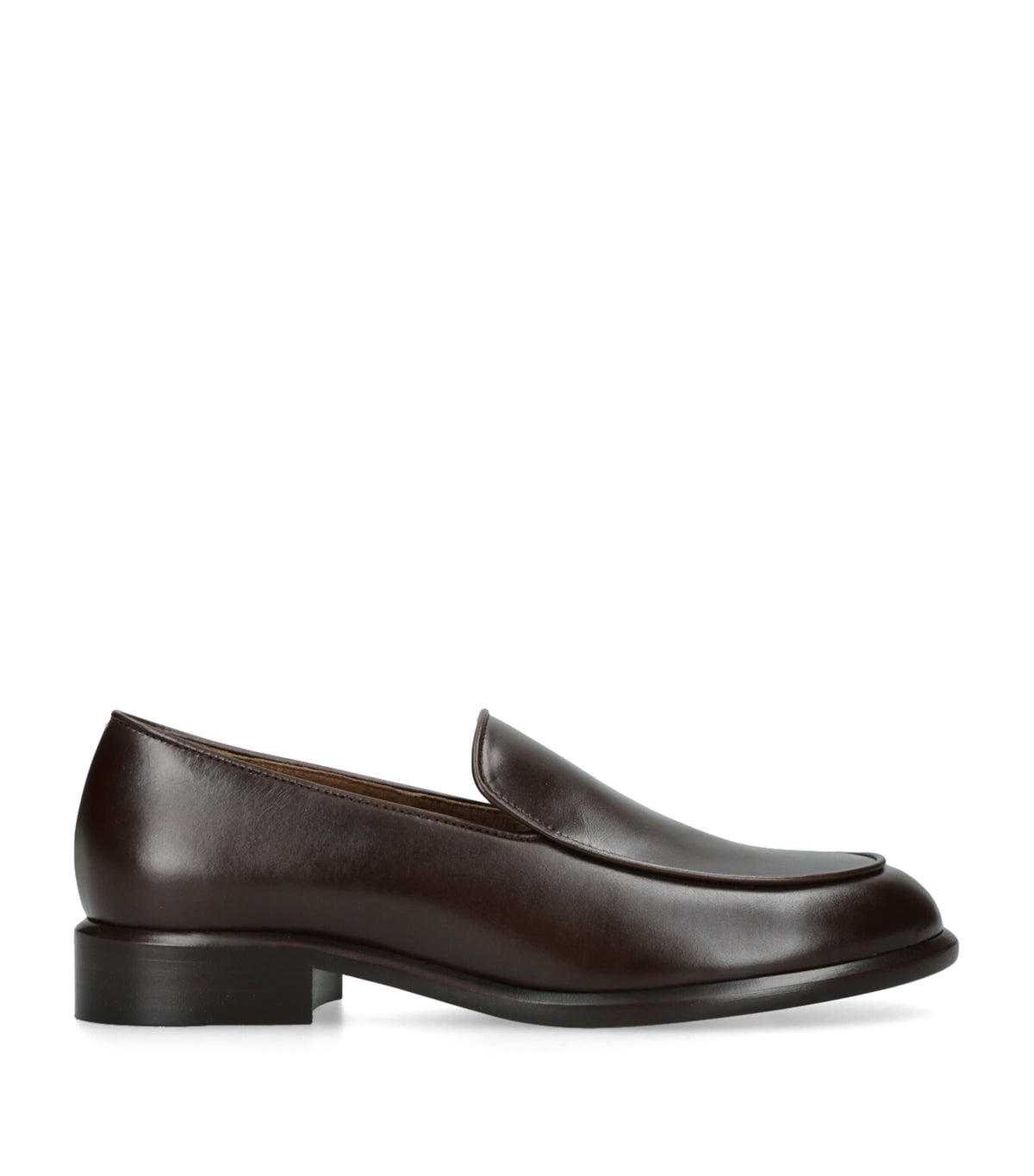 Khaite Leather Miles Loafers 35
