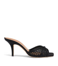 Malone Souliers Sequin Mesh Perla Heeled Sandals 70