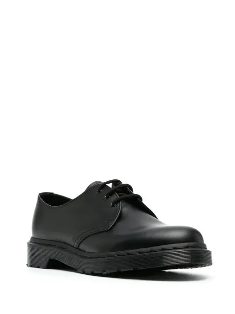Dr. Martens black derby shoes