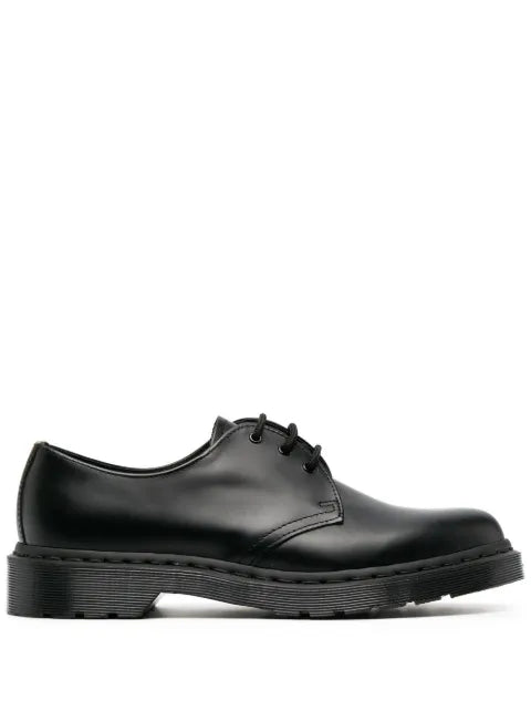 Dr. Martens black derby shoes