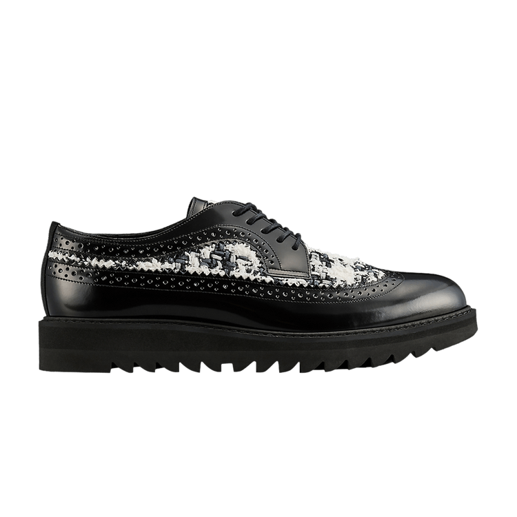 Onitsuka Tiger Brogue "Black White Tweed" sneakers