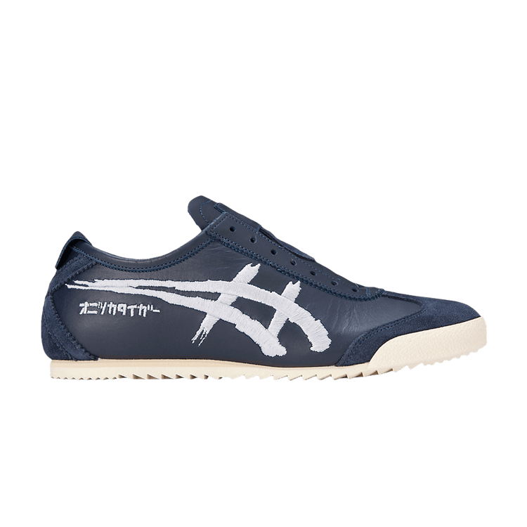 Onitsuka Tiger Wmns Mexico Slip-On Deluxe "Peacoat Pure Silver" sneakers