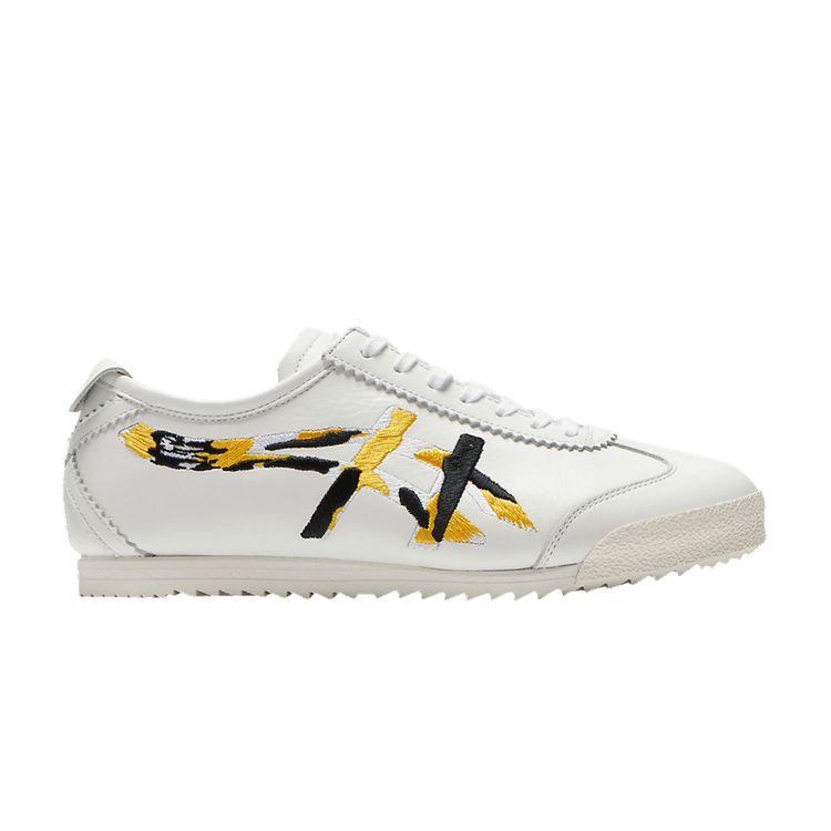 Onitsuka Tiger Wmns Mexico 66 Deluxe "Nishikigoi - White Vibrant Yellow" sneakers