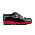 Onitsuka Tiger Wmns Brogue "Black Classic Red Tweed" sneakers