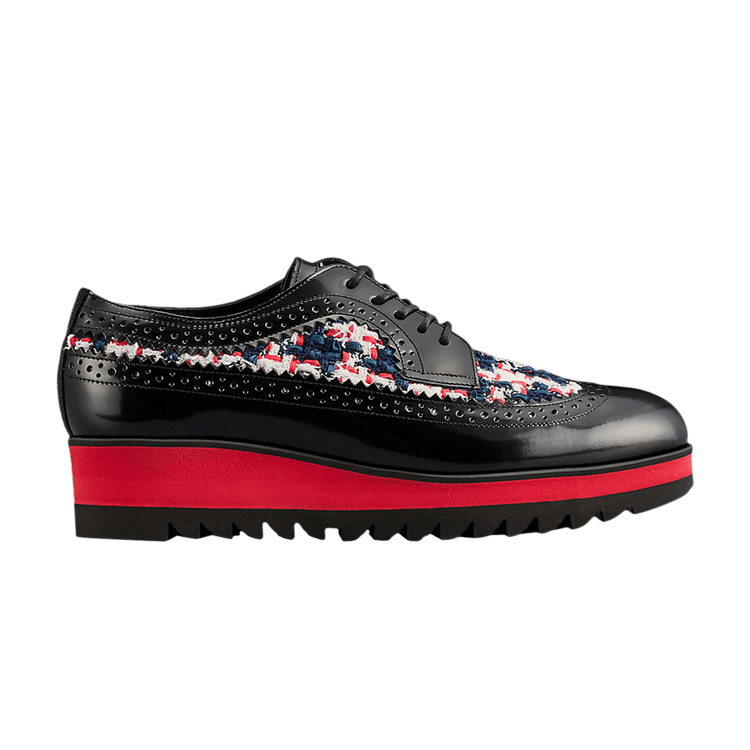 Onitsuka Tiger Wmns Brogue "Black Classic Red Tweed" sneakers
