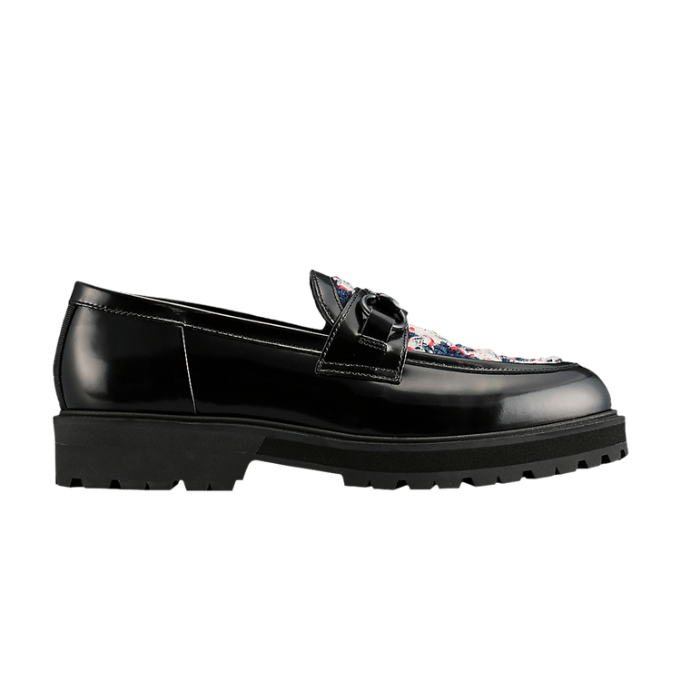 Onitsuka Tiger Wmns Bit Loafer "Black Classic Red Tweed" sneakers