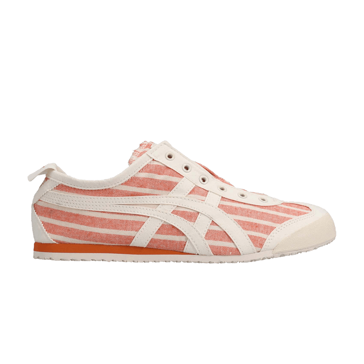 Onitsuka Tiger Mexico 66 Slip-On "Cream Orange Pinstripes" sneakers