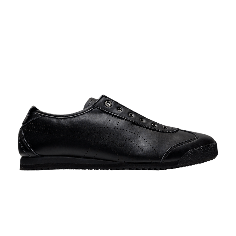 Onitsuka Tiger Mexico 66 SD Slip-On "Punched Stripes - Triple Black" sneakers