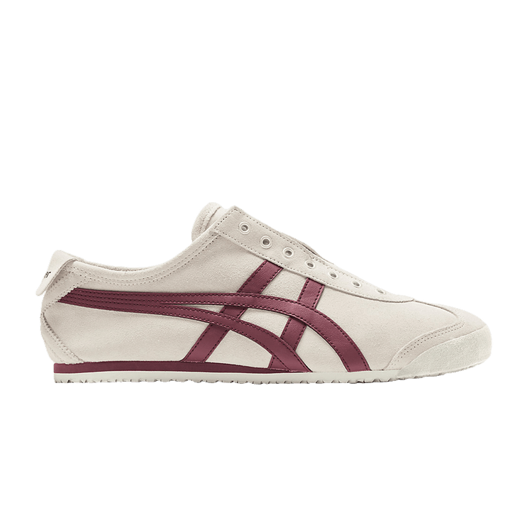 Onitsuka Tiger Mexico 66 Slip-On "Birch Dark Cherry" sneakers