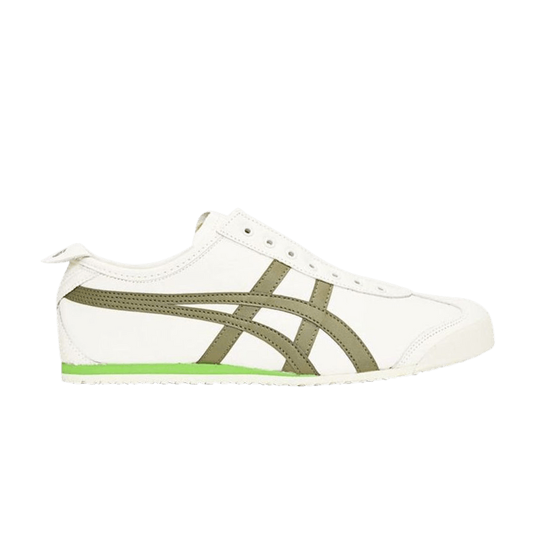 Onitsuka Tiger Mexico 66 Slip-On "White Olive Green" sneakers