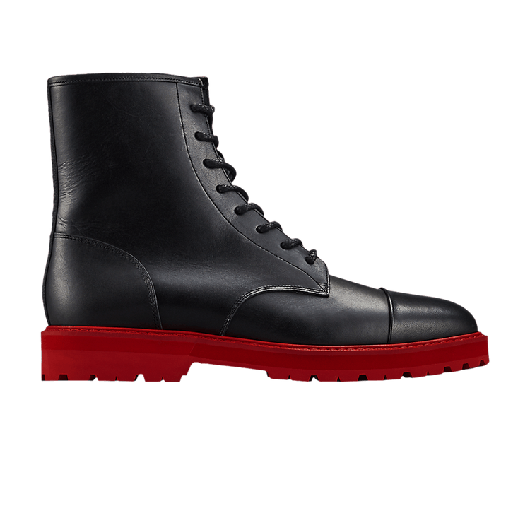Onitsuka Tiger Lace-Up Boot "Black Classic Red" sneakers