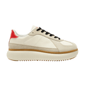 Onitsuka Tiger Delecity "Cream Fiery Red" sneakers