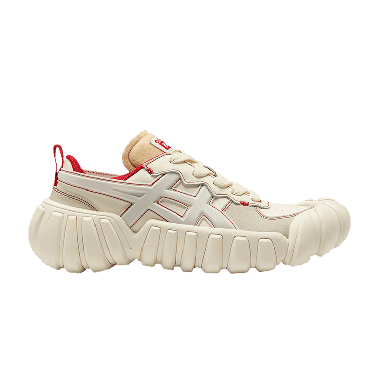 Onitsuka Tiger Dentigre LS "Cream Classic Red" sneakers