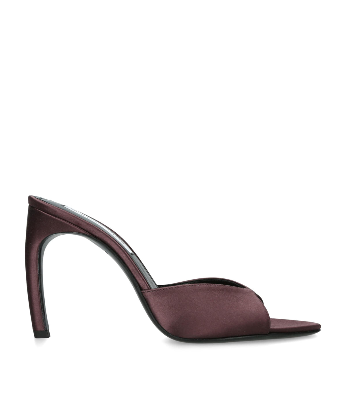 Victoria Beckham Satin Harlow  Heeled Mules 100