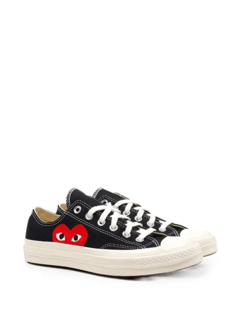 Comme Des Garçons Play x Converse x Converse Chuck 70 heart-print lace-up sneakers