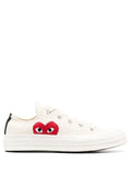 Comme Des Garçons Play x Converse heart logo canvas sneakers