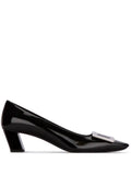 Roger Vivier Belle Vivier buckle-detail patent pumps