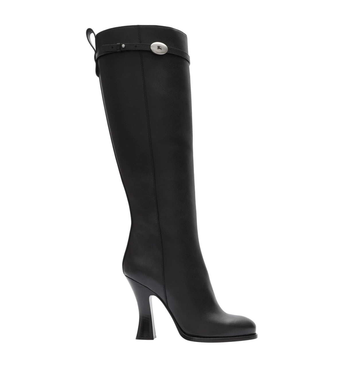 Burberry Leather Pillar Knee-High Boots 100