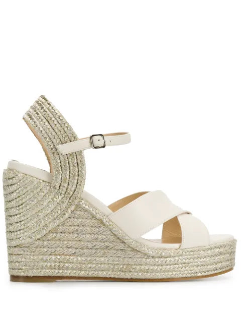 Jimmy Choo Dellena 100 platform espadrilles