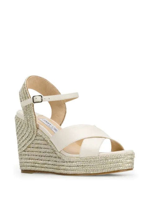 Jimmy Choo Dellena 100 platform espadrilles