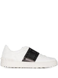 Valentino Garavani Rockstud Untitled sneaker in calfskin leather with tonal studs