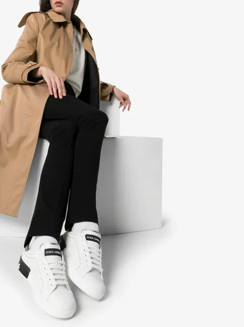 Dolce & Gabbana Portofino leather sneakers