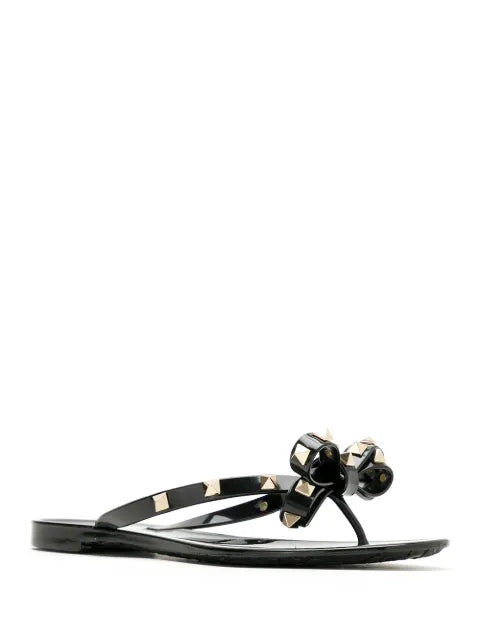 Valentino Garavani Rockstud rubber slippers
