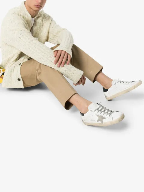 Golden Goose Super-Star distressed-effect sneakers