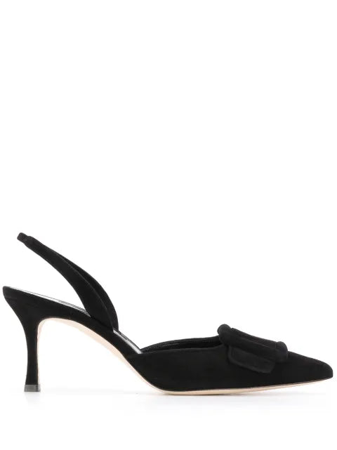 Manolo Blahnik Maysli buckle front pumps