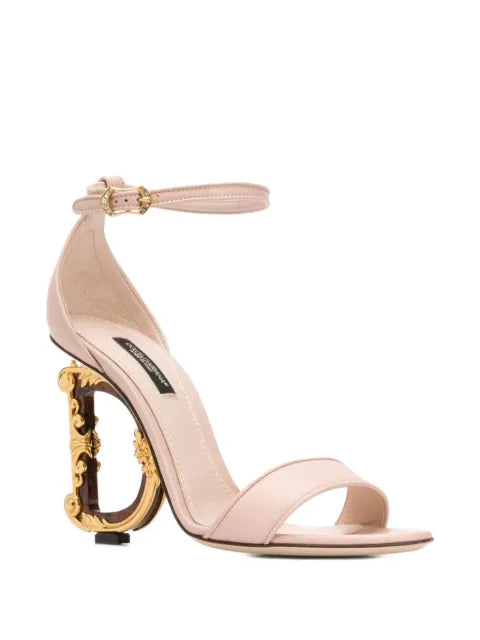 Dolce & Gabbana Keira baroque heel sandals