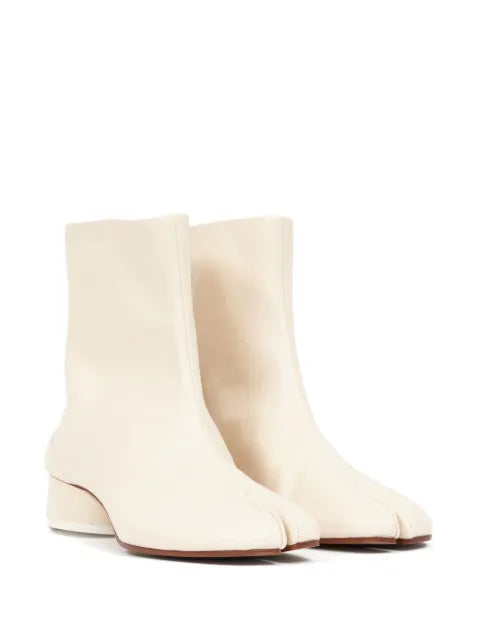 Maison Margiela Tabi 30mm leather ankle boots