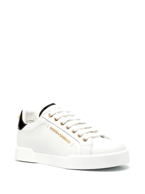 Dolce & Gabbana Portofino logo-embellished low-top sneakers
