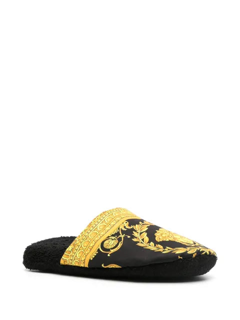 Versace I ♡ Baroque slippers