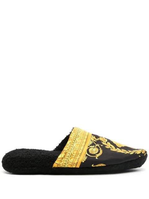 Versace I ♡ Baroque slippers