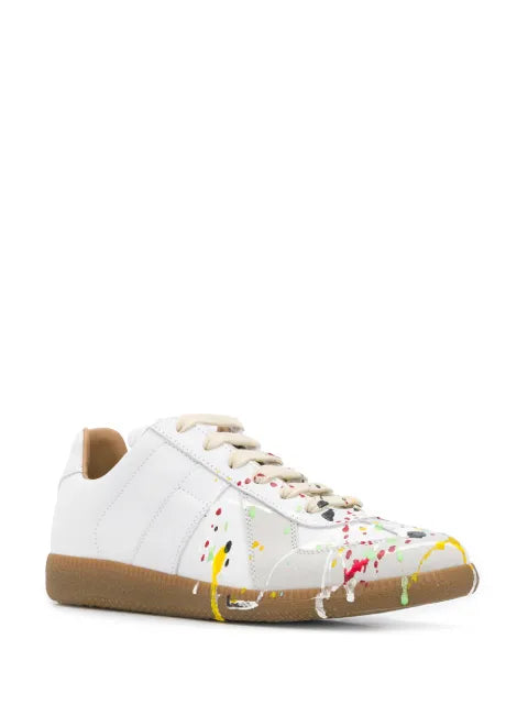 Maison Margiela Replica paint-splatter sneakers