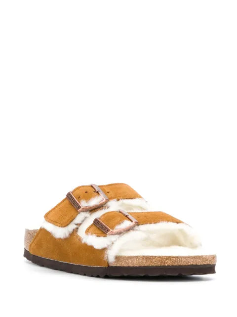 Birkenstock shearling sandals