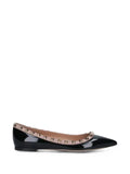 Valentino Garavani patent Rockstud ballet flats