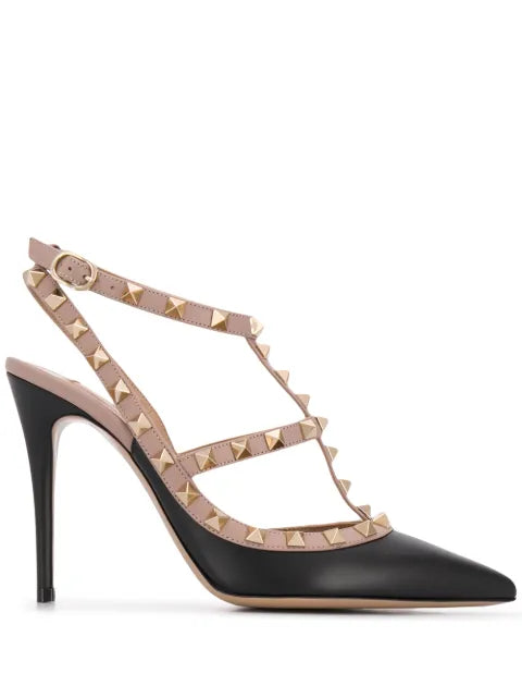 Valentino Garavani Rockstud ankle strap pump 100 mm