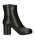 Maison Margiela Leather Tabi Ankle Boots 80